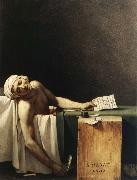 Jacques-Louis David Marat Assassinated in His Bath oil painting reproduction